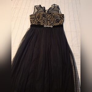 Beautiful Black Gown. Worn once